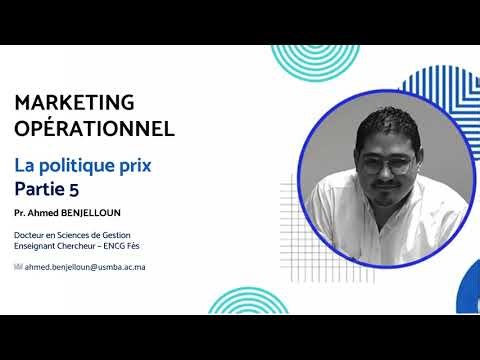 Mix Marketing - Politique de Prix (Partie 5)