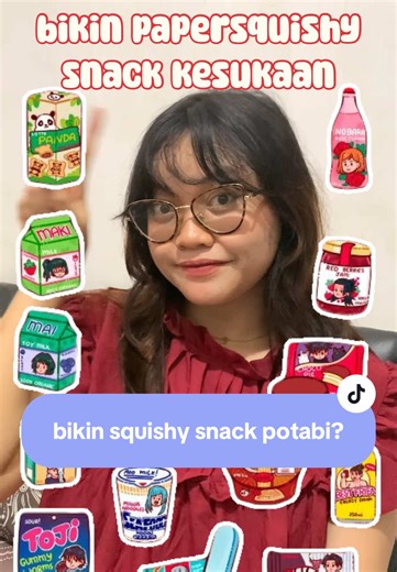 Bikin Squishy Snack Potabii: Tutorial Kreatif