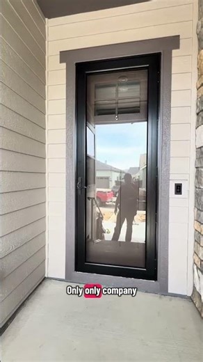 The Storm Door has a Glass Break Warranty