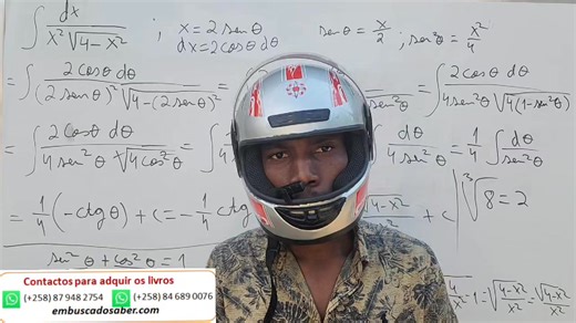 Solicite o livro de cálculo integral em PDF por apenas 149,00Mt. WhatsApp: https://wa.me/258846890076 Com o livro irá aprender: 1.Integrais básicas 2.Integrais de funções elementares 3.Integrais usando métodos de substituição 4.Integrais usando método de integrais por partes 5.Integrais usando método de Thebichebe 6.Integrais usando método de Ostrograski 7.Integrais de funções irracionais 9.Frações parcial 10.Integrais de funções trigonométricas Etc. O livro tem explicação teórica , demostração 