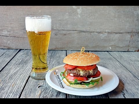 HAMBURGER (reteta simpla, video pas cu pas)