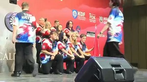 WDF World Cup 2025 Team Austria ist bereit, es geht los! Soeben hat die Eröffnungszeremonie des 24. WDF World Cups begonnen, Team Austria wird in Kürze auf die Bühne geholt. Live-Stream der Eröffnungszeremonie: https://www.youtube.com/live/fZQUP1h5D1s?si=v5FV6vRkHD5GY0Kp #WDF #WDFDarts #dartswdf #darts #Korea #oedvdarts #oedv #oedvyouth #sports #sportaustria | Österreichischer Darts Verband (ÖDV)