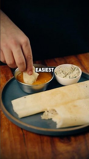 Easiest Homemade Dosa and Sambar