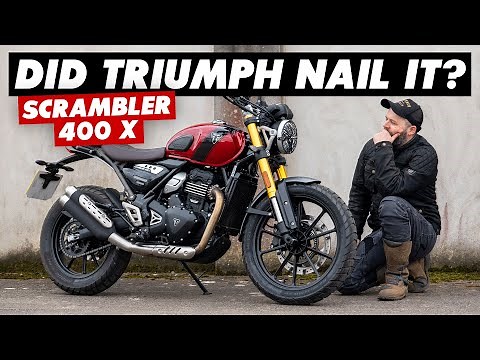 Triumph Scrambler 400 X Review: Did They Nail It?