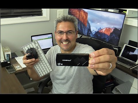 Mini PC Windows 10 con teclado y Mouse inalámbrico