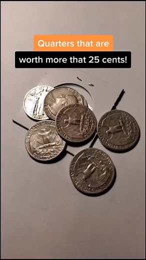 Quarters that are worth more that 25 cents ! #coin #coincollection #foryou #penny
