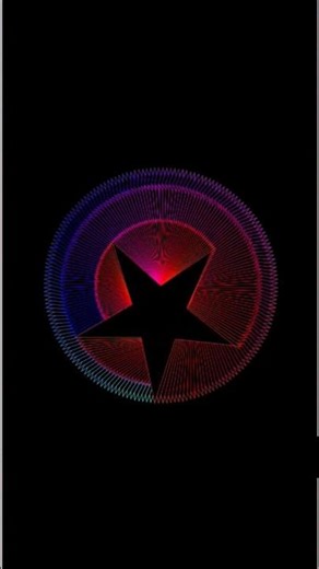 I Made This Moving Star with Just Python! 🤯🌟