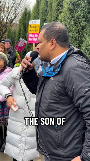‘He may be the son of a tool maker - but he can’t use the tools’ #NoIslandOfStrangers #noracismnofascism #standuptoracism #refugeeswelcome | Stand Up To Racism Manchester