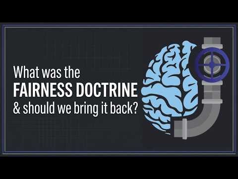 What Was The Fairness Doctrine & Should We Bring It Back?