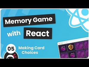 Build a Memory Game with React #5 - Making Card Choices