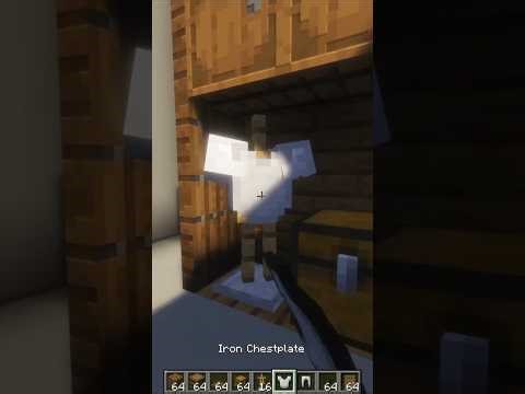 Minecraft Tutorial - Cupboard - Episode 10 #minecraft #viral #minecraftbuilding
