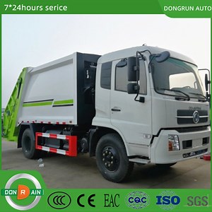 [Hot Item] High-Performance HOWO 4X2 Front Load Garbage Compactor Truck