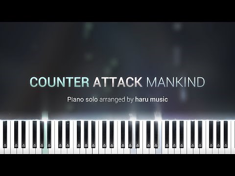 Counter Attack Mankind | Synthesia Piano Tutorial