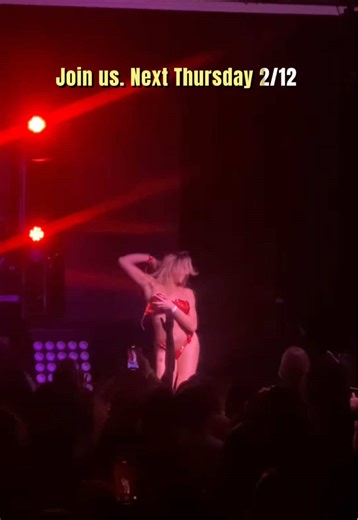 5 days until @Bonnie owns the stage with her burlesque performance at Sapphic Sounds | Lovers & Leftovers 🫦 Doors open at 10pm 📍 @madamesiamla #wlw #sapphicsounds #loversandleftovers #wlwevents #queerevents