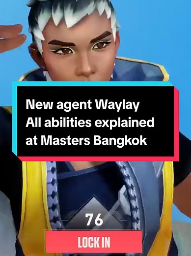 NEW AGENT WAYLAY - ALL ABILITIES EXPLAINED #VALORANTMasters #VALORANT #paidpartnership #valorantclips #valorantclip #waylay