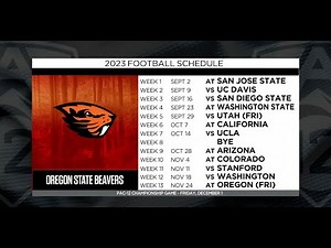 Oregon State's 2023 football schedule: Previewing the Beavers’ season