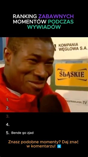 RANKING ZABAWNYCH MOMENTÓW PODCZAS WYWIADÓW😂| #shorts #viral