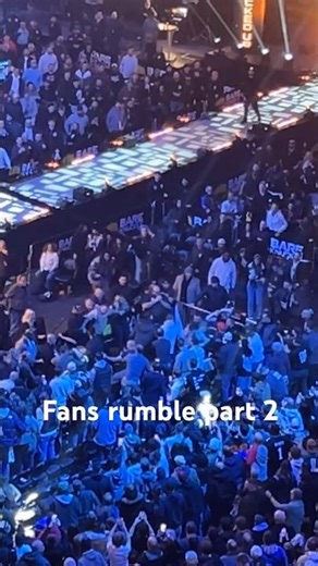 Rumble at boxing event #bareknuckleboxing #boxing #fighting #crashout #viral #fans #reels