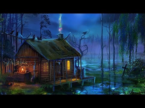 Swamp Sounds at Night - Frogs, Crickets, Sleep & Relaxation Nature Sounds, Cozy Cabin Ambience Sleep