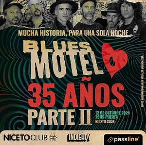 Blues Motel en Niceto Club
