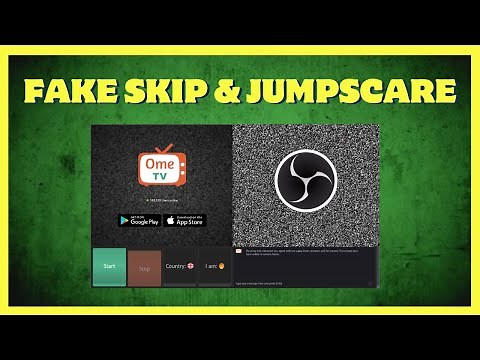 How To Jump Scare And Fake Skip On OmeTV | NEW