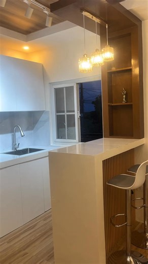 378K views · 4.7K reactions | Mini kitchen w/ bar counter #HomeImprovement #housegoals #fypシ゚ | Mitch Gamueda | Facebook