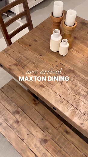 Serving style and sustainability 😌 Meet Maxton! #diningroom #homedecor #cityfurniture