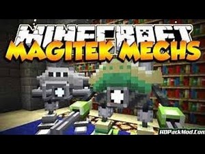 How to install Magitek mechs mod in minecraft java edition 1.16.5