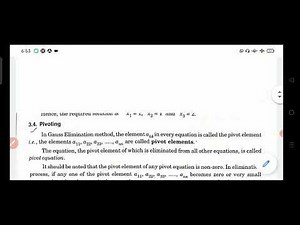 pivoting, partial pivoting,complete pivoting