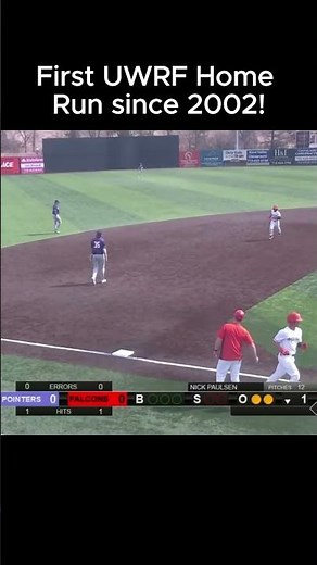 First UWRF Home Run since 2002!