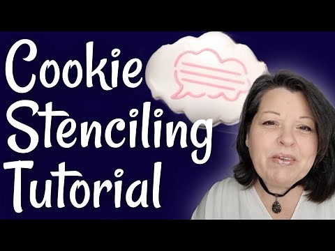 A How To Cookie Stenciling Tutorial: Master a New Skill and Celebrate