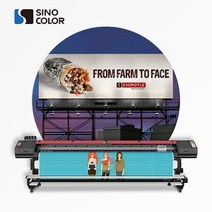 [Hot Item] Sinocolor Hot Selling 3.2m UV Roll to Roll Banner Vinyl Wallpaper PVC Film Printer Double I3200 Printheads 2400dpi with Advanced Variable DOT Technology