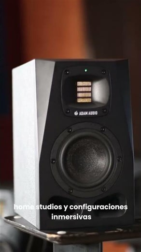 A4v de ADAM Audio está construido para crear, un monitor diseñado para el home studios