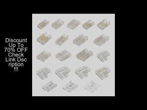 30pcs COB LED Wire Connector Connection Solderless Mini Buckle FCOB RGB CCT LED Strip Lights 2 3 4 P