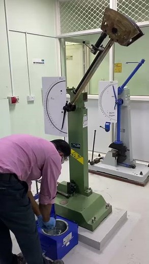 Charpy Impact Test in Action | Materials Science Demo