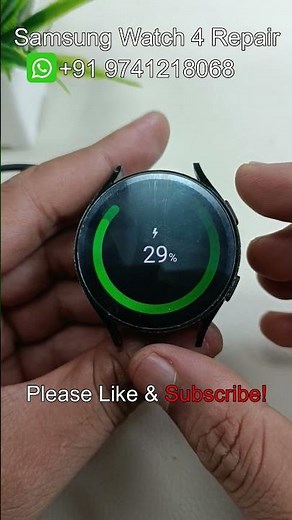 Samsung Watch 4 Completely Dead | How to Fix | Battery Issue #trending #shorts