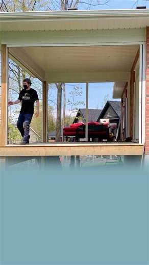 Back Porch with Double MX & Single Glide Screens
