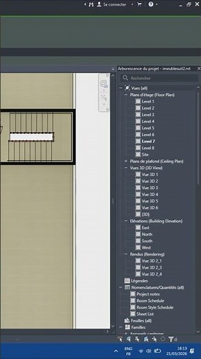 Revit Modeling Trick: # glass pyramid roof, Across Multiple Levels Fast #buildingprojection