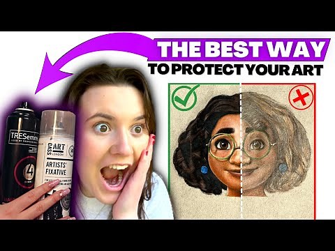 Hairspray vs Fixative Spray - Protect Your Art From Smudging