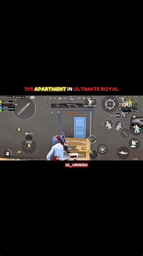 wish on Instagram: "1v5 Apartment in ultimate Royal🥷 . . . #pubgmobile #foryou #fypage #gamers #bgmireels #trendingreels #explorepage✨ #shorts Credit:@igg_zetrox . . I never considered myself as a pro player, I'm not a shotgun expert, not the fastest player, not a spray god, not a nade god, and definitely I'm just a normal, regular gamer like you all. All I want is to show you my talent and clutches and entertain you.🤍"