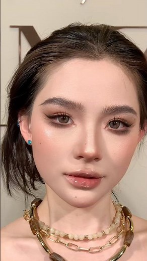 Soft Glam Nude Makeup Tutorial ✨ Glowy Skin & Natural Beauty Look