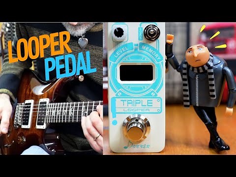 Guitar Looper Pedal - Donner Triple Looper (Unboxing & Review)