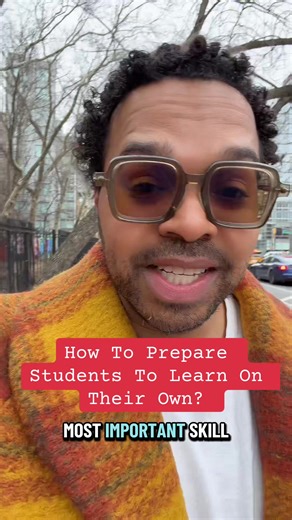 Teaching students the capacity to learn new skills is the only real skill that matters. Being self-directed and self motivated is what we can provide for students to turn them into the ultimate learners. Far too often education turns off the desire and Will of student students to learn far too early. But we can change that! 😊 ##ParentingTips##Students##Education##Neurodiverse##SelfRegulation