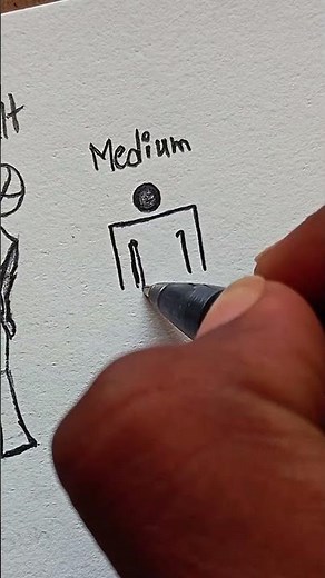 How to draw stickman in 3 ways ✏️ #art #tutorial #howtodraw