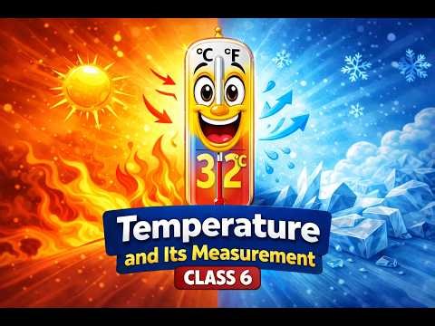 Temperature and Its Measurement Class 6 | NCERT Science Chapter Explained | Thermometer