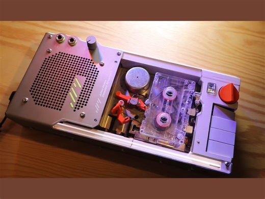 This DIY cassette player records your Spotify sessions in real time for true analog vibes