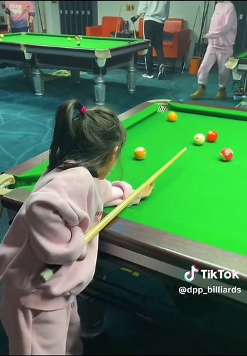 Talented Little Girl Stuns with Billiards Skills | Pool Trick Shot Challenge