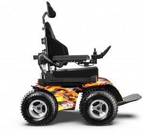 Extreme X8 - 4×4 Electric Wheelchair - All Terrain Wheelchairs