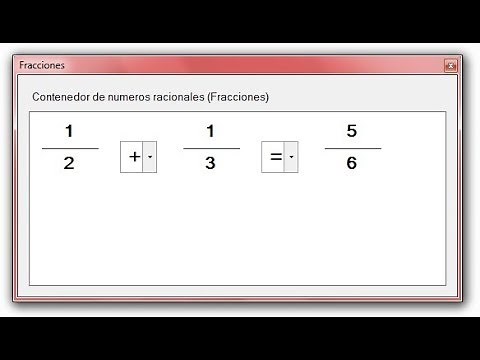 Programa en VB.NET para realizar operaciones con fracciones