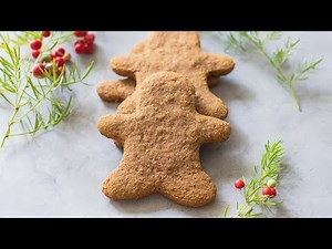 Healthy Gingerbread Cookies